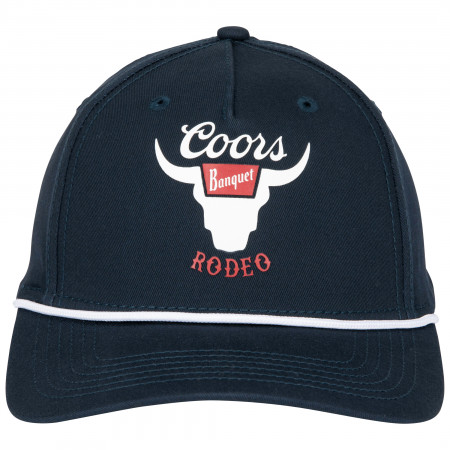 Coors Banquet Rodeo Navy Colorway Rope Hat